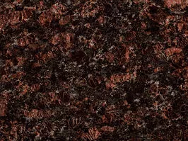 orange-black granite